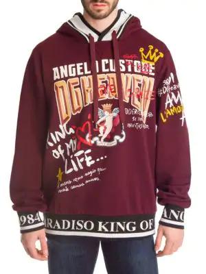 dolce and gabbana angel hoodie