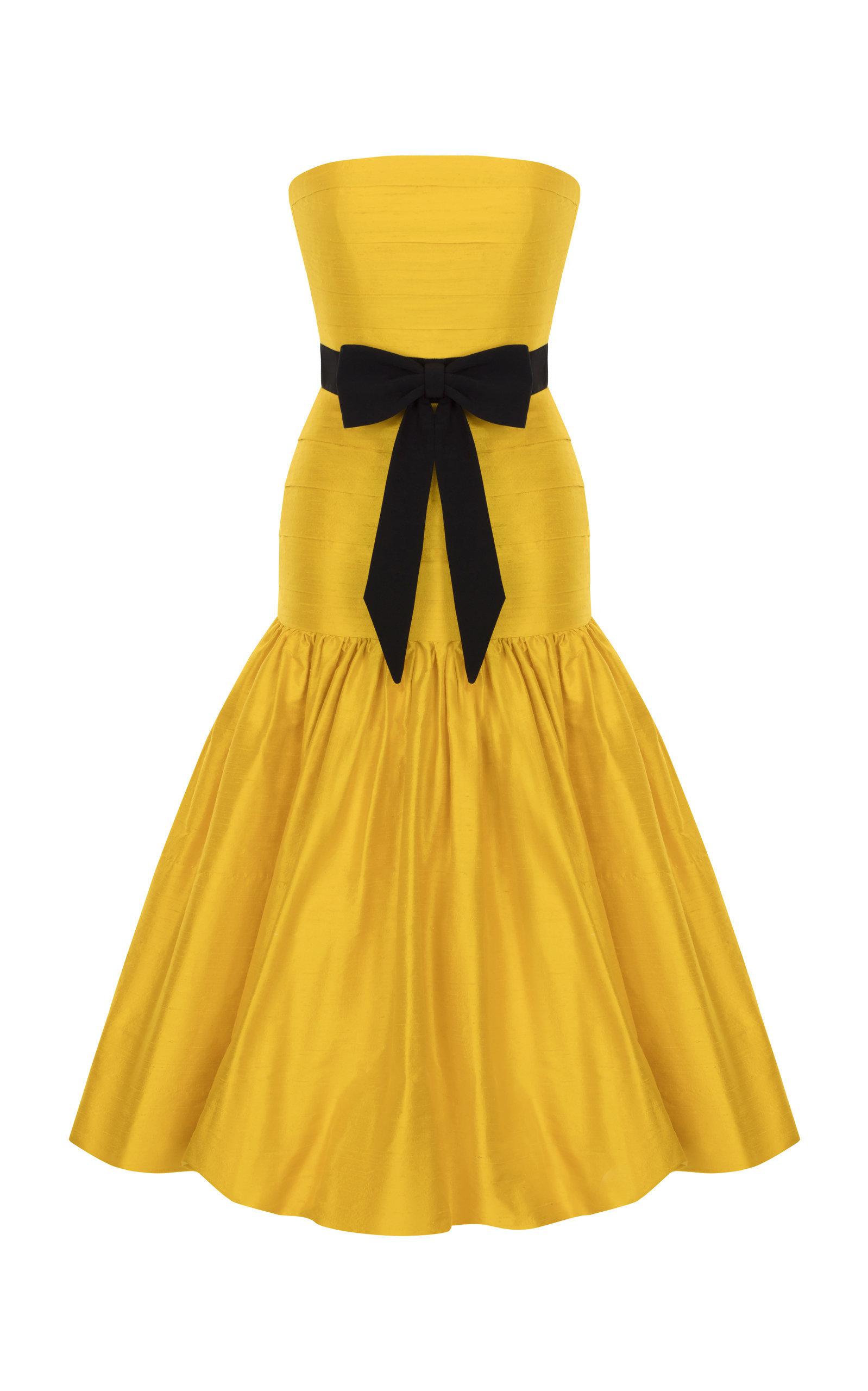 rasario yellow dress