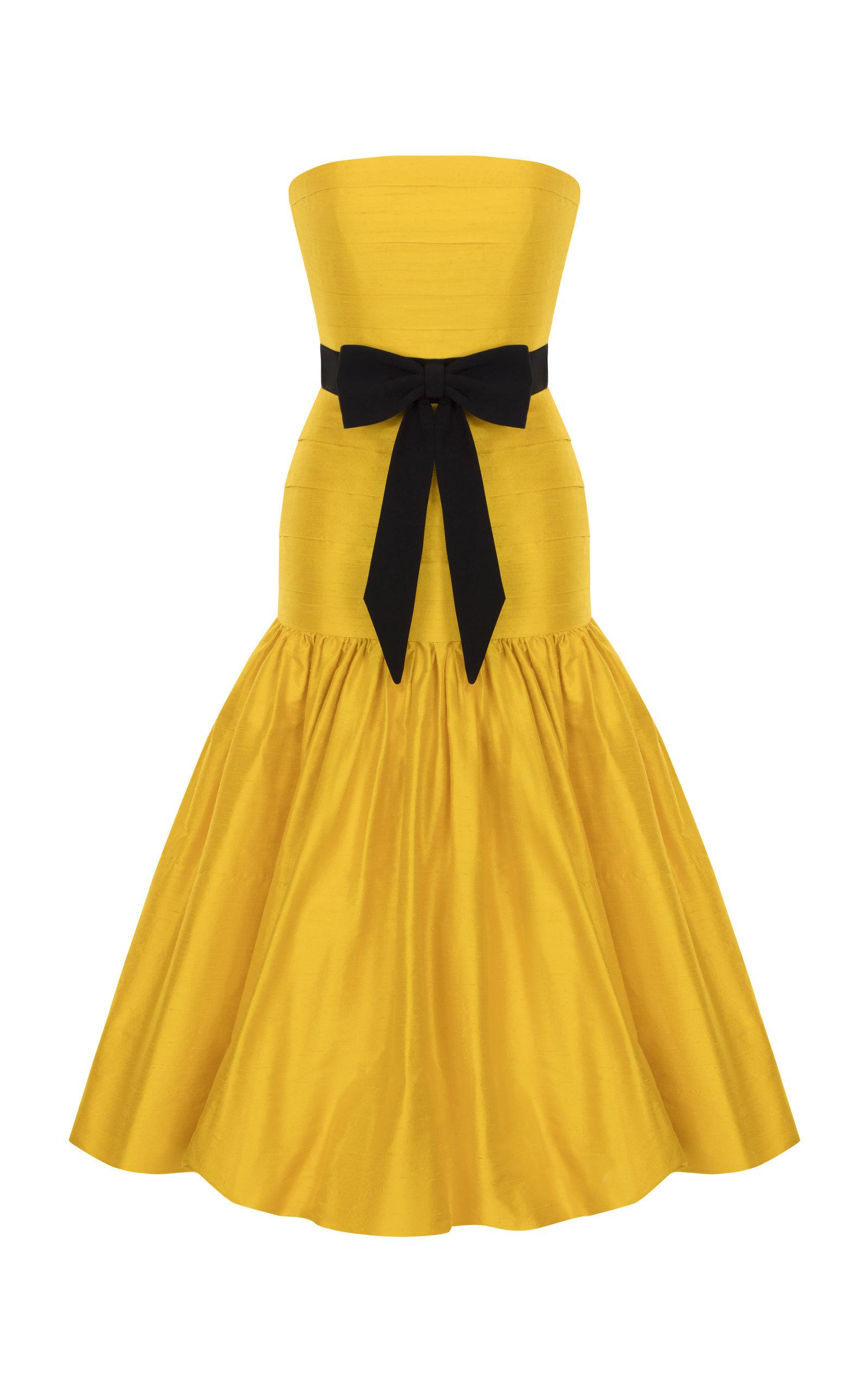 rasario yellow dress