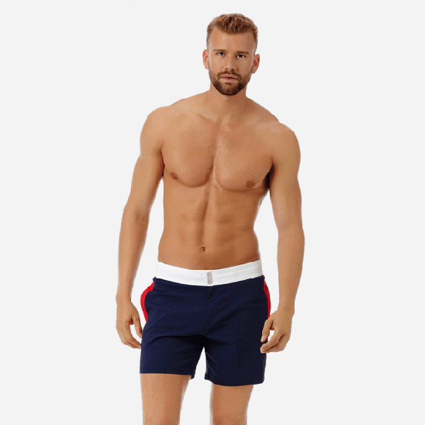 mens stretch swim shorts