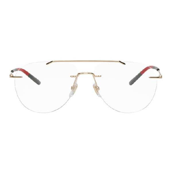 gucci rimless