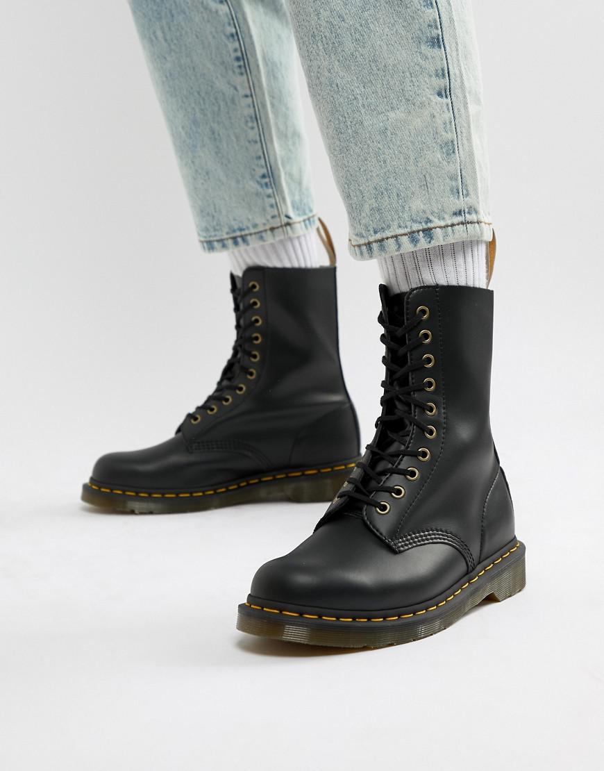 10 eye steel toe doc martens