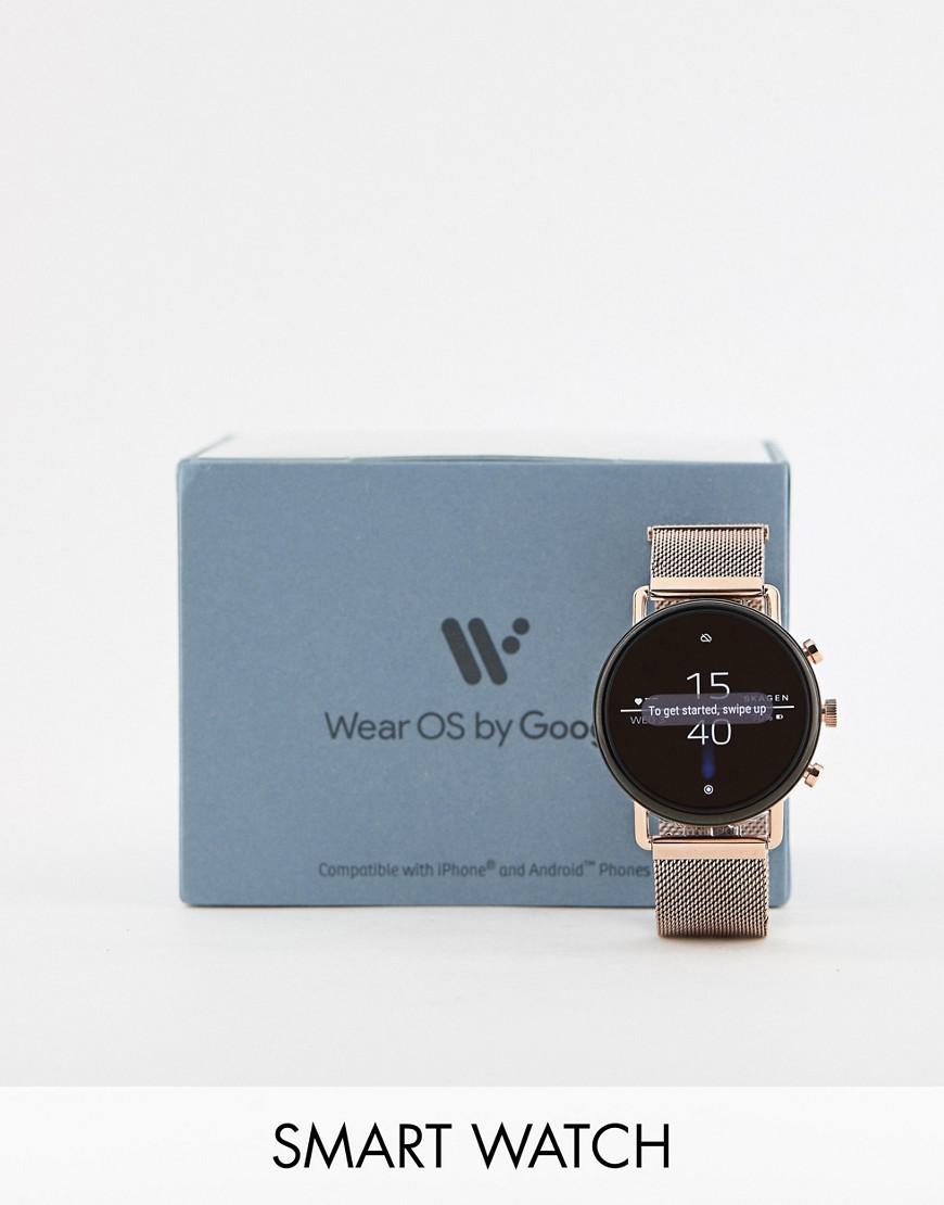 skagen falster rose gold