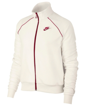 nike sportswear velour track jacket