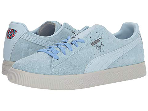 puma clyde blue suede