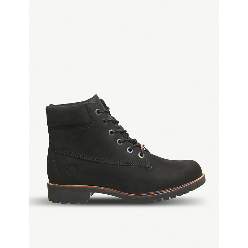 timberland black rose gold