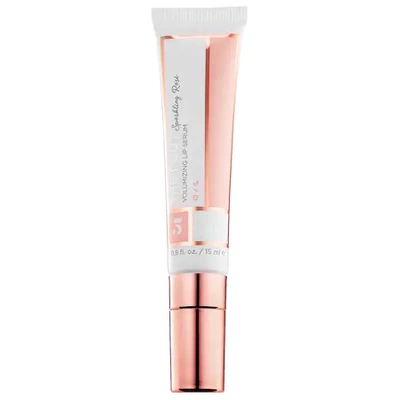 BEAUTYBIO THE POUT SPARKLING ROSÉ HYALURONIC ACID COLLAGEN PLUMPING LIP SERUM 0.5 OZ/ 15 ML