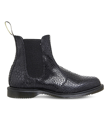 dr martens snake black