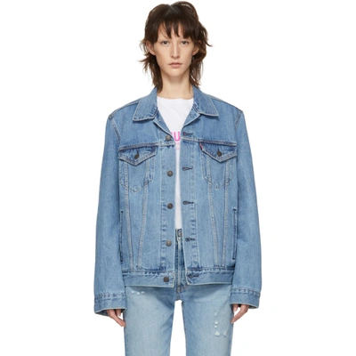 Levis light stonewash denim jacket hot sale