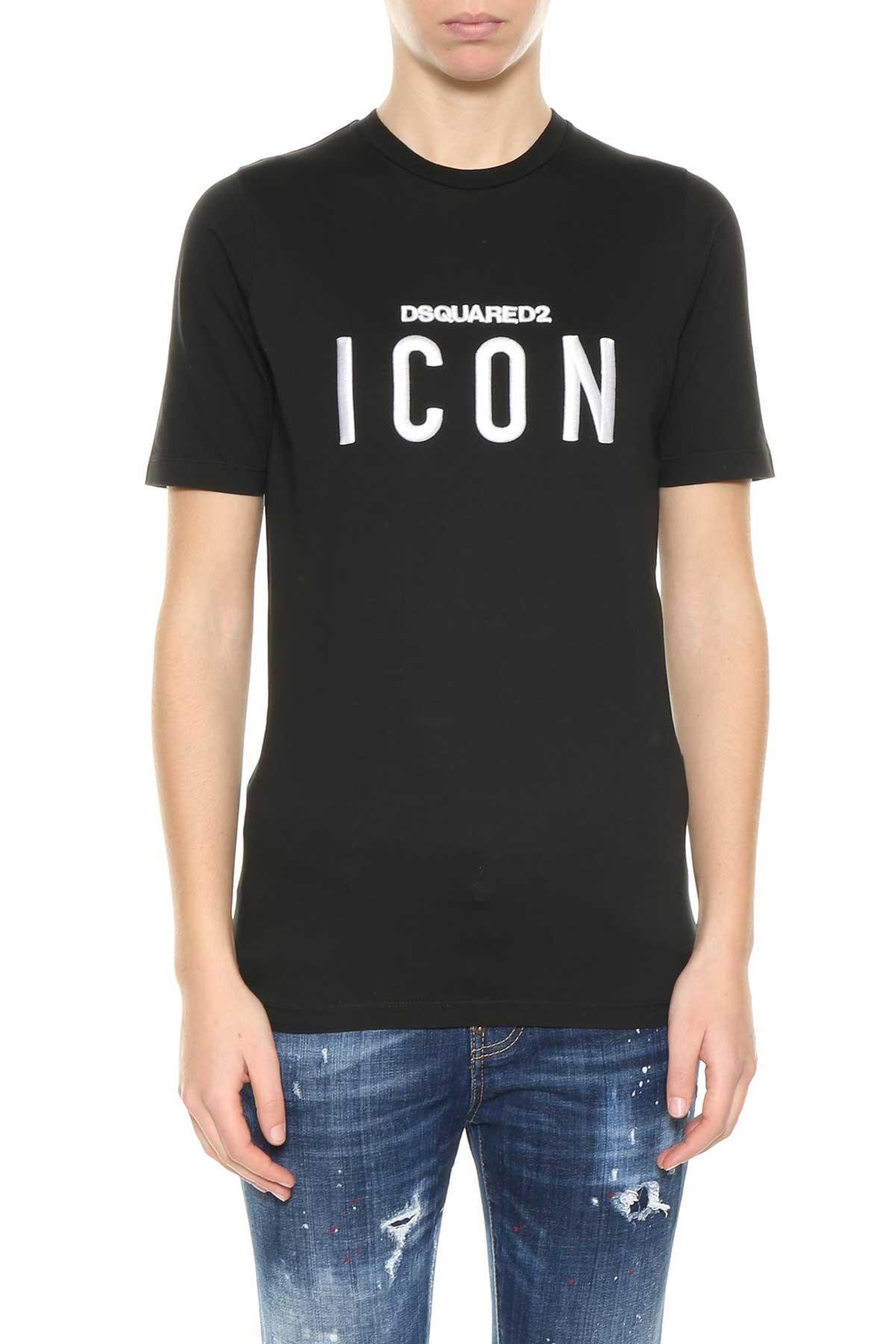 dsquared t shirt embossed