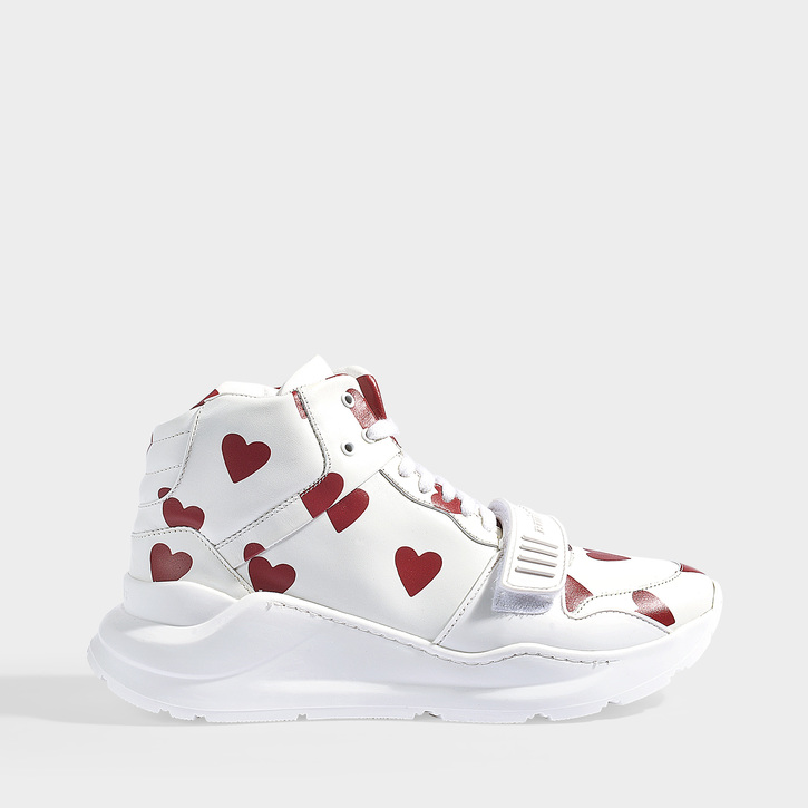 burberry heart sneakers