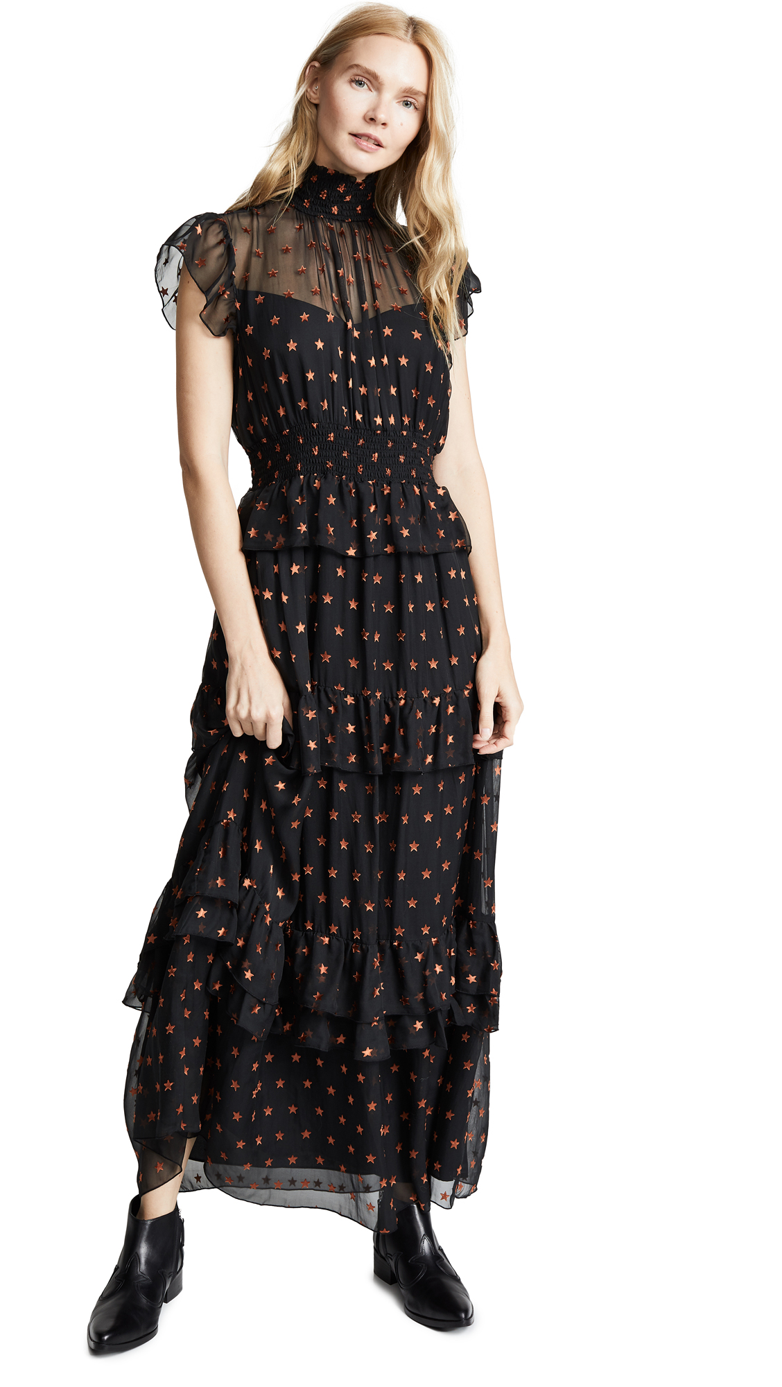 scotch and soda maxi dress