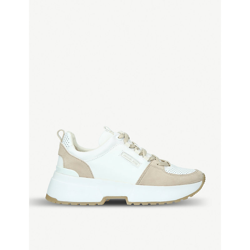 michael kors cosmo trainer white