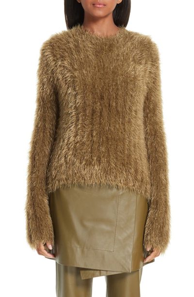 SIES MARJAN MARGO METALLIC SWEATER