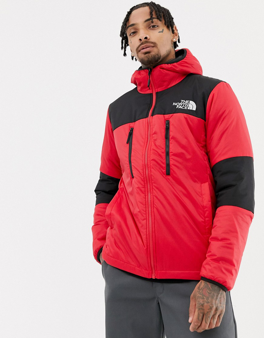 the north face himalayan light synthetic jacket in black