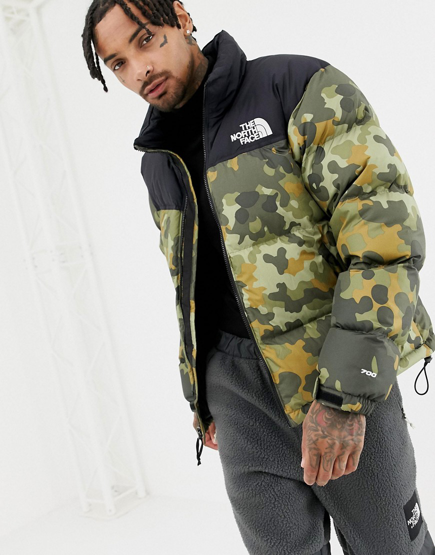 asos north face nuptse