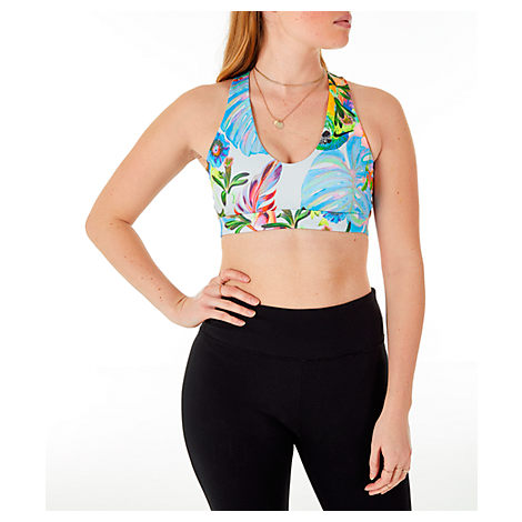 nike tropical sports bra