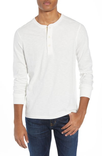 JCREW SLIM FIT GARMENT DYED SLUB COTTON HENLEY