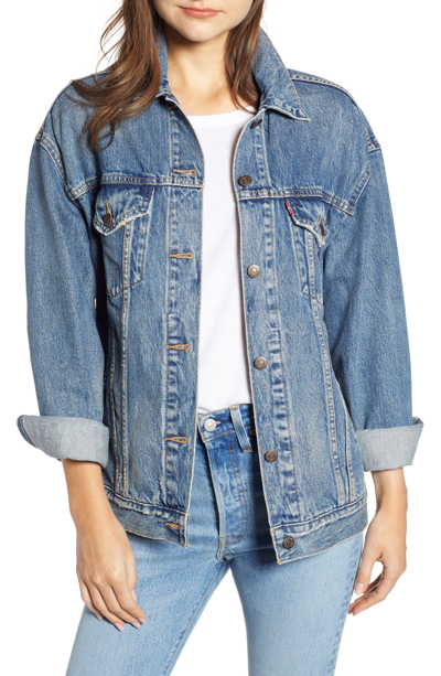 LEVI'S BAGGY TRUCKER DENIM JACKET