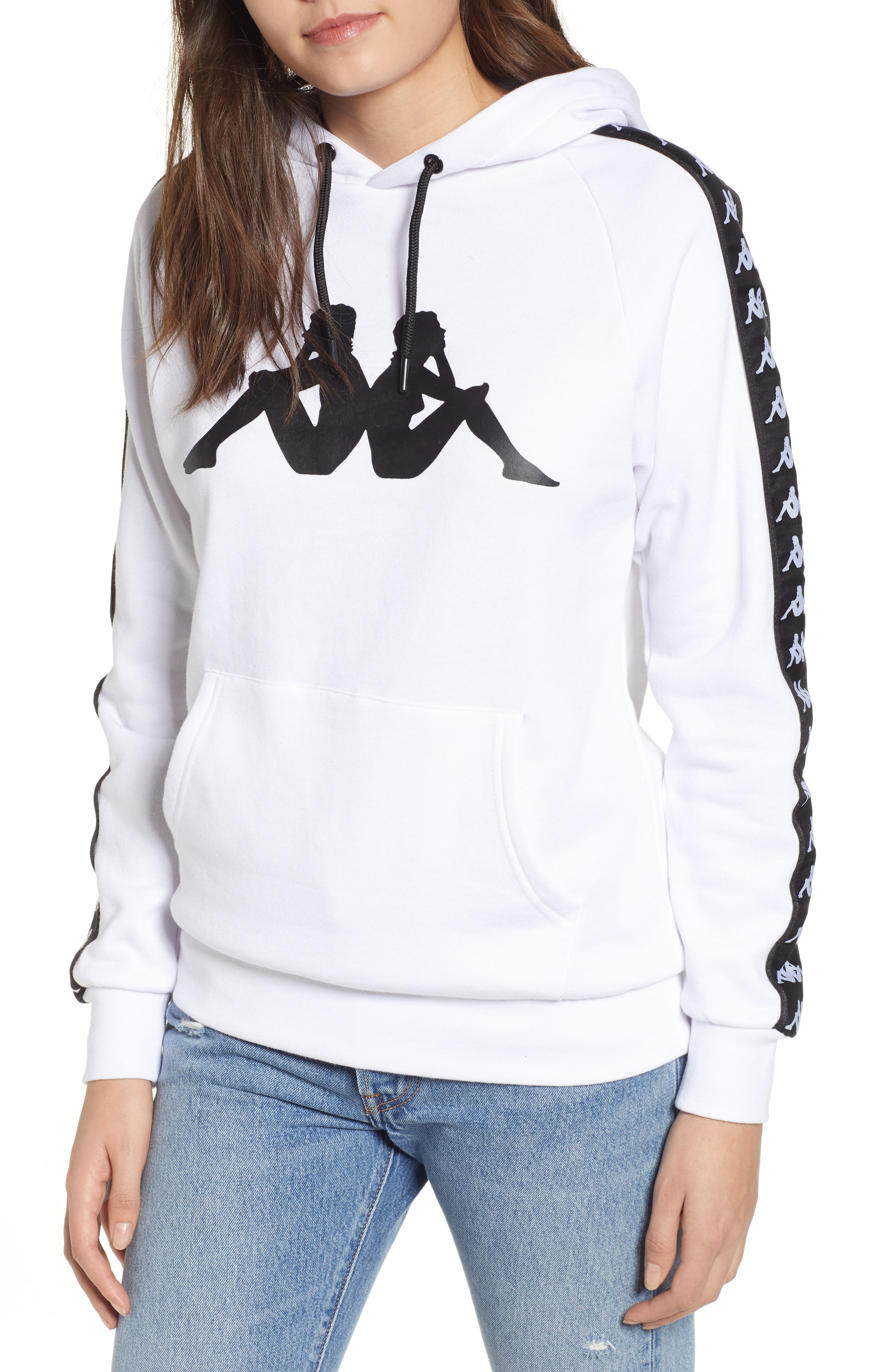 kappa authentic banus pullover hoodie