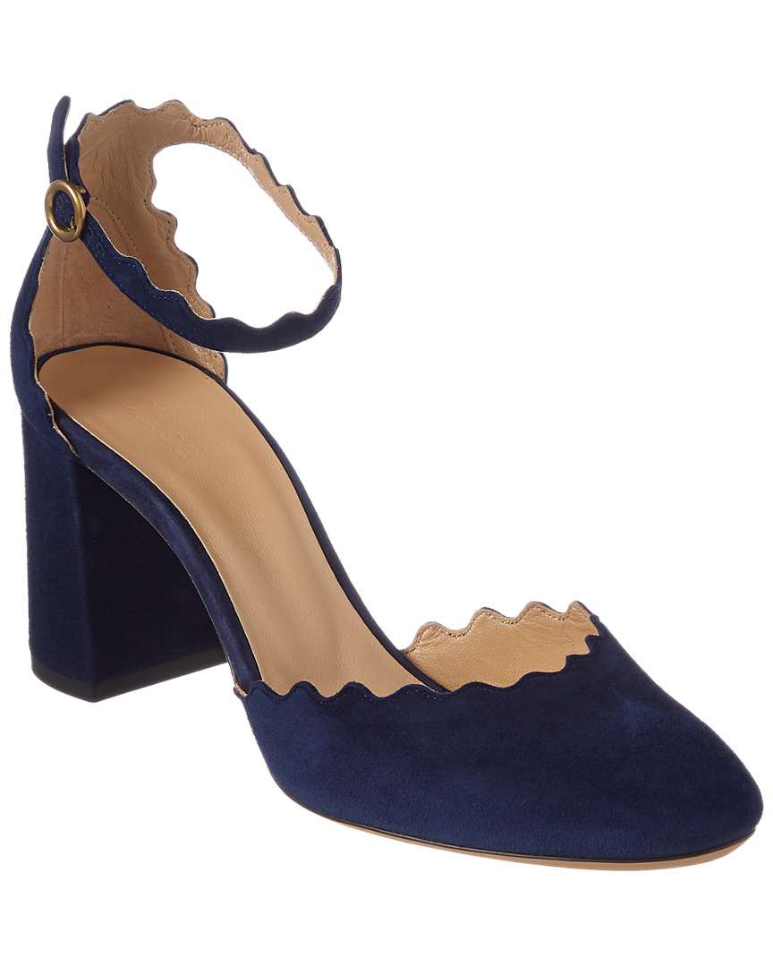 chloe scalloped ankle strap