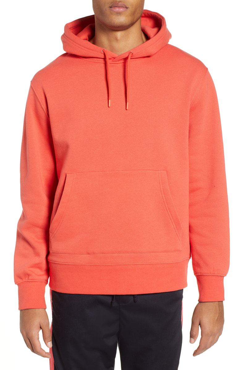 topman red hoodie