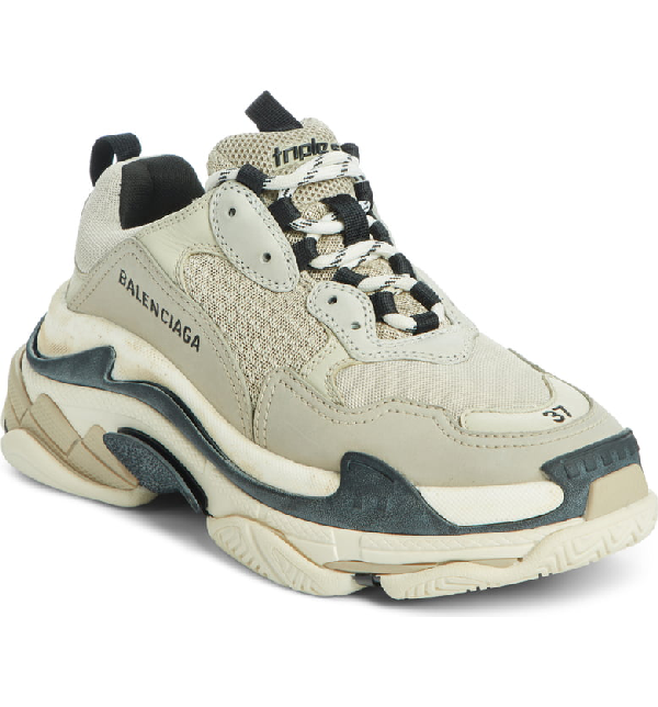 Balenciaga Triple S White 500597 Herren Damen Turnschuhe