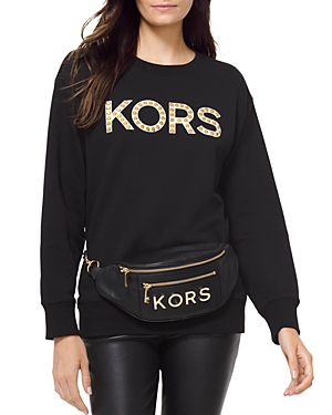 michael kors hoodie gold