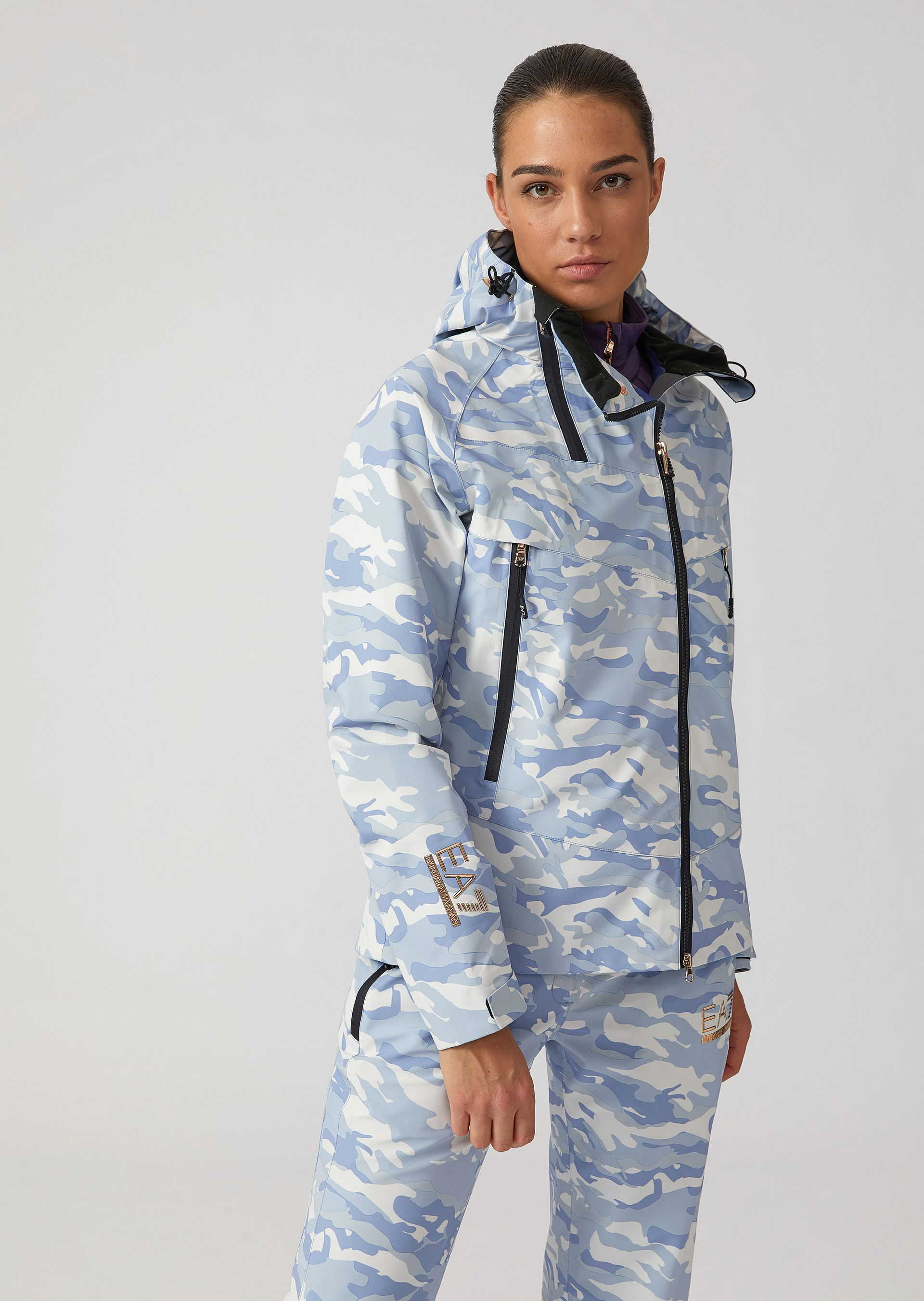 Shop Emporio Armani Ski Jackets - Item 41857816 In White