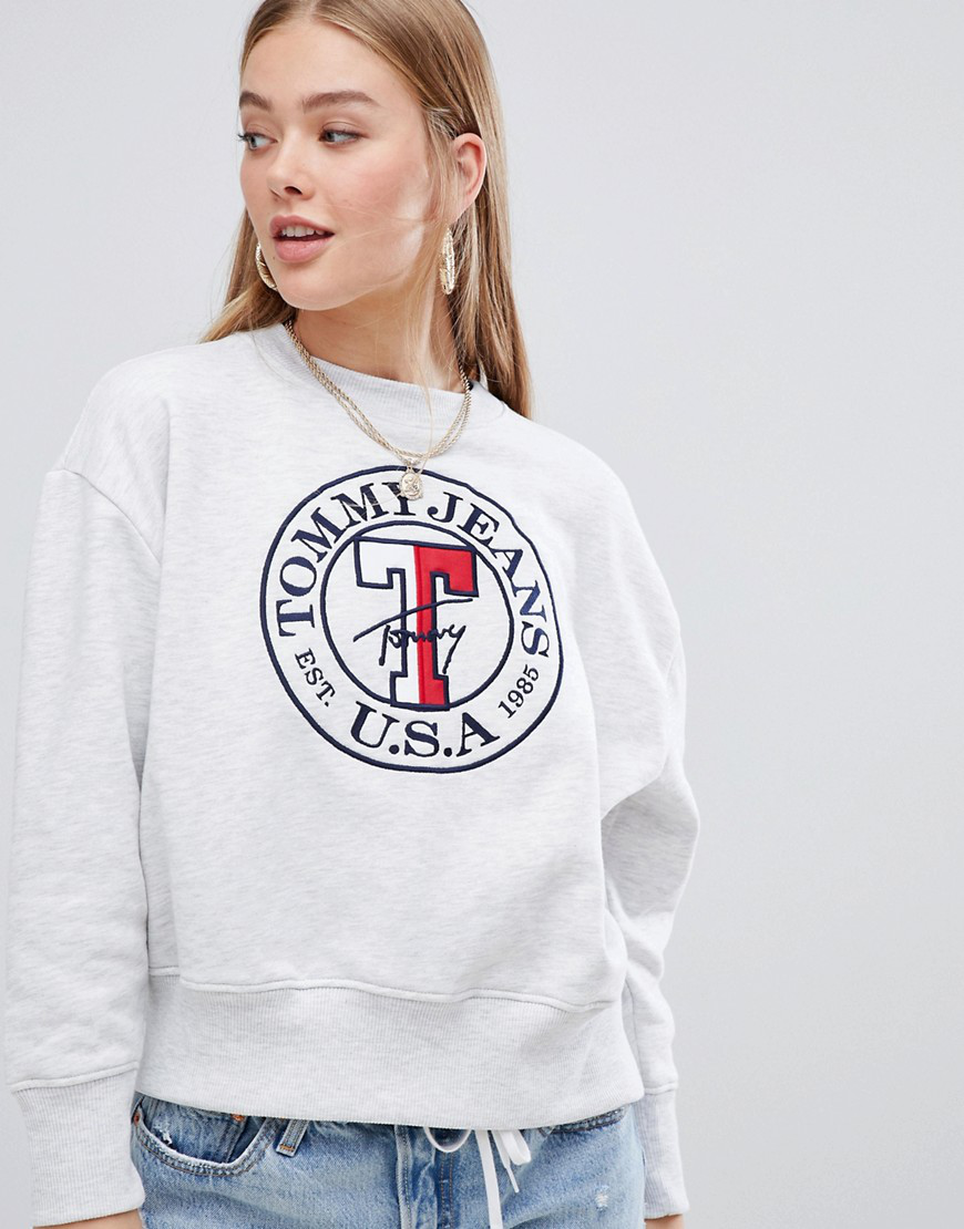 tommy jeans circle logo t shirt