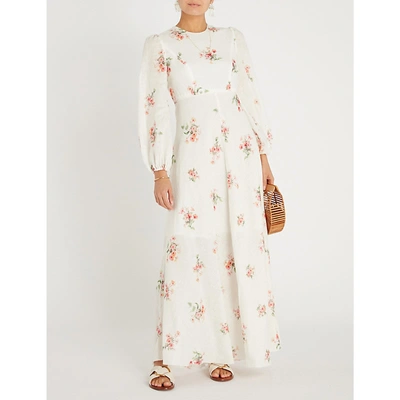 low cut linen dress Lo Linen Mini Dress Sky – VRG GRL main image 0