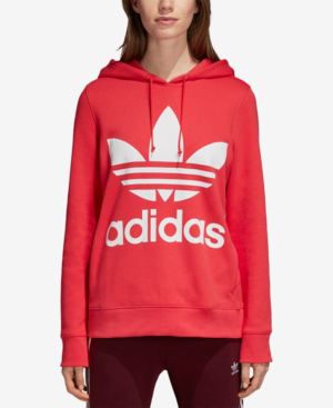 adidas originals adicolor cotton trefoil hoodie