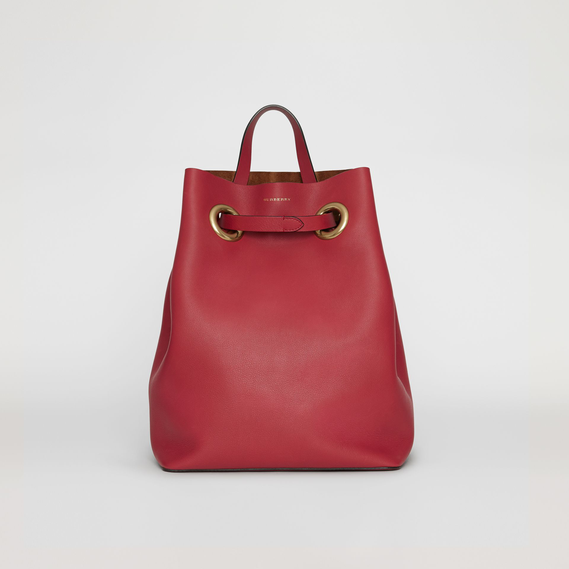 burberry the leather grommet detail backpack