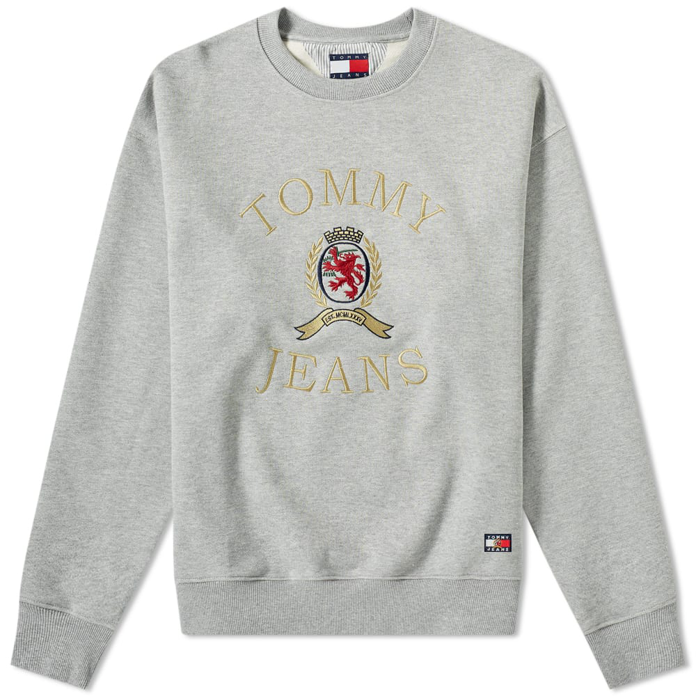 tommy jeans crew crest sweater