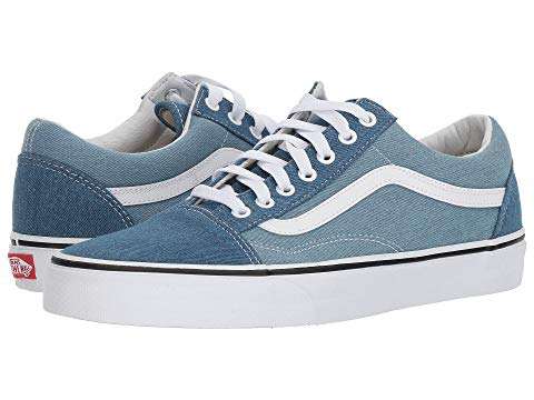 two tone blue vans