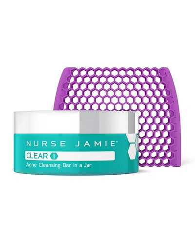 NURSE JAMIE CLEAR 1 ACNE CLEANSING BAR IN A JAR