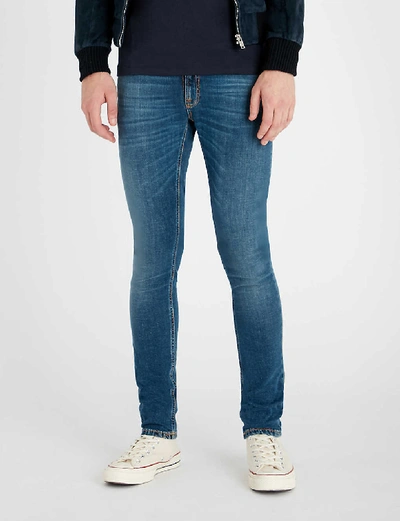 NUDIE JEANS Skinny Lin faded slim-fit skinny jeans