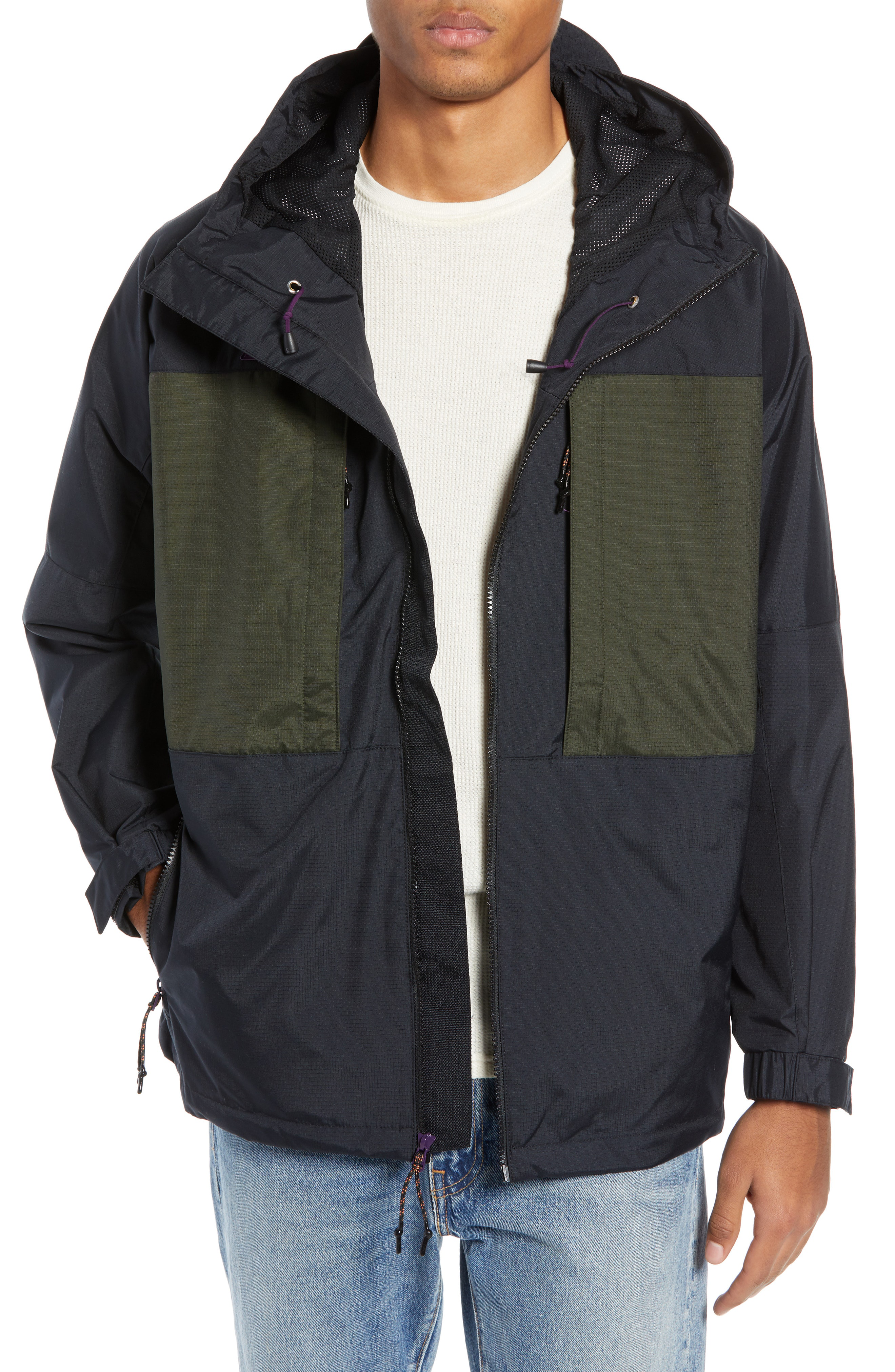 nike acg anorak black