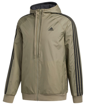 adidas men's reversible hooded jacket