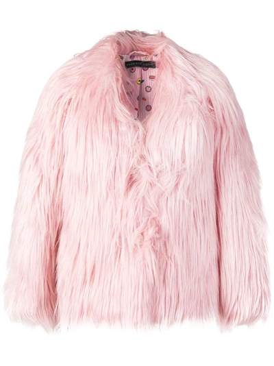 CHARLOTTE SIMONE CHARLOTTE SIMONE SHORT COAT - PINK