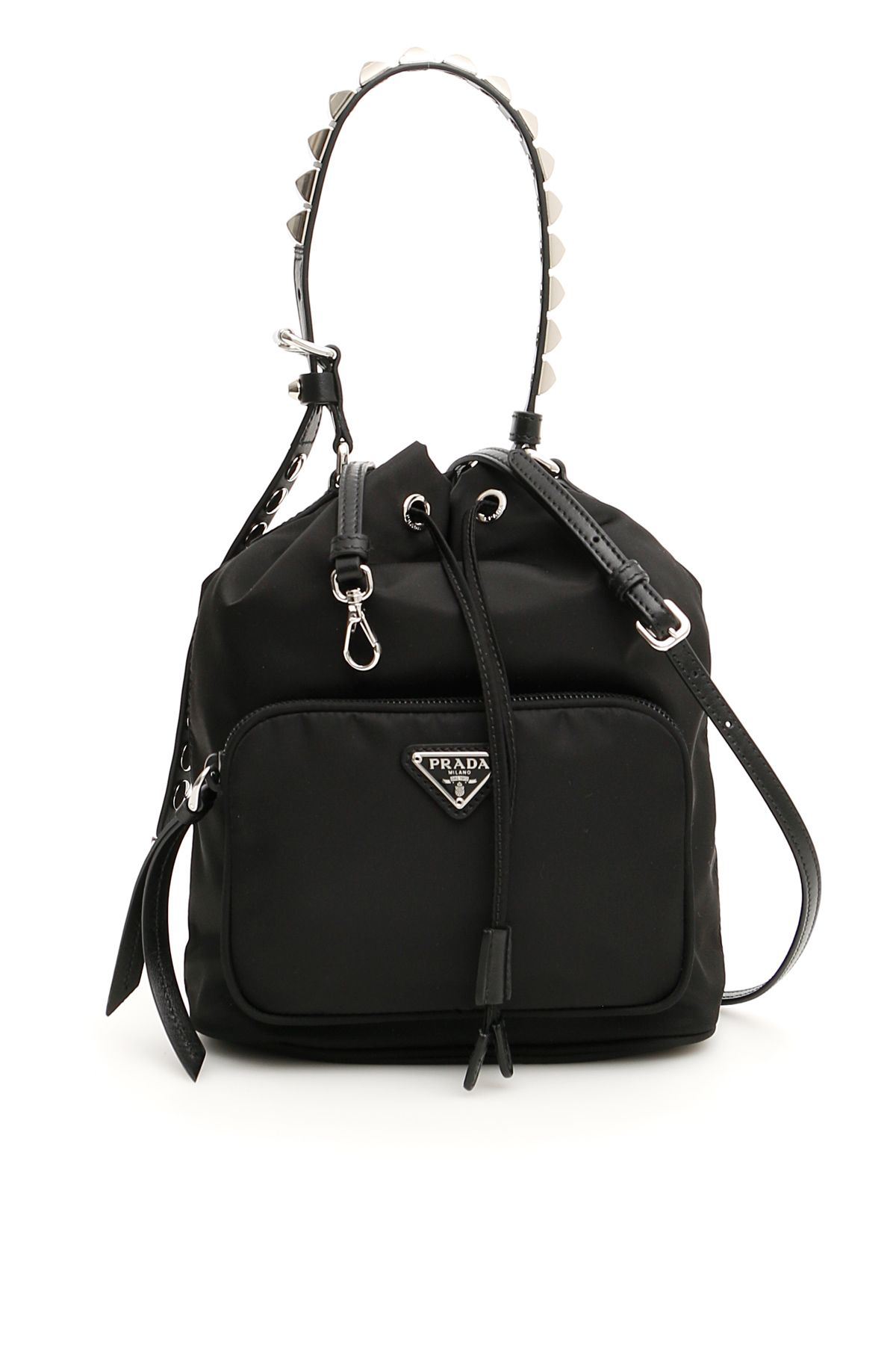 prada mini bucket bag