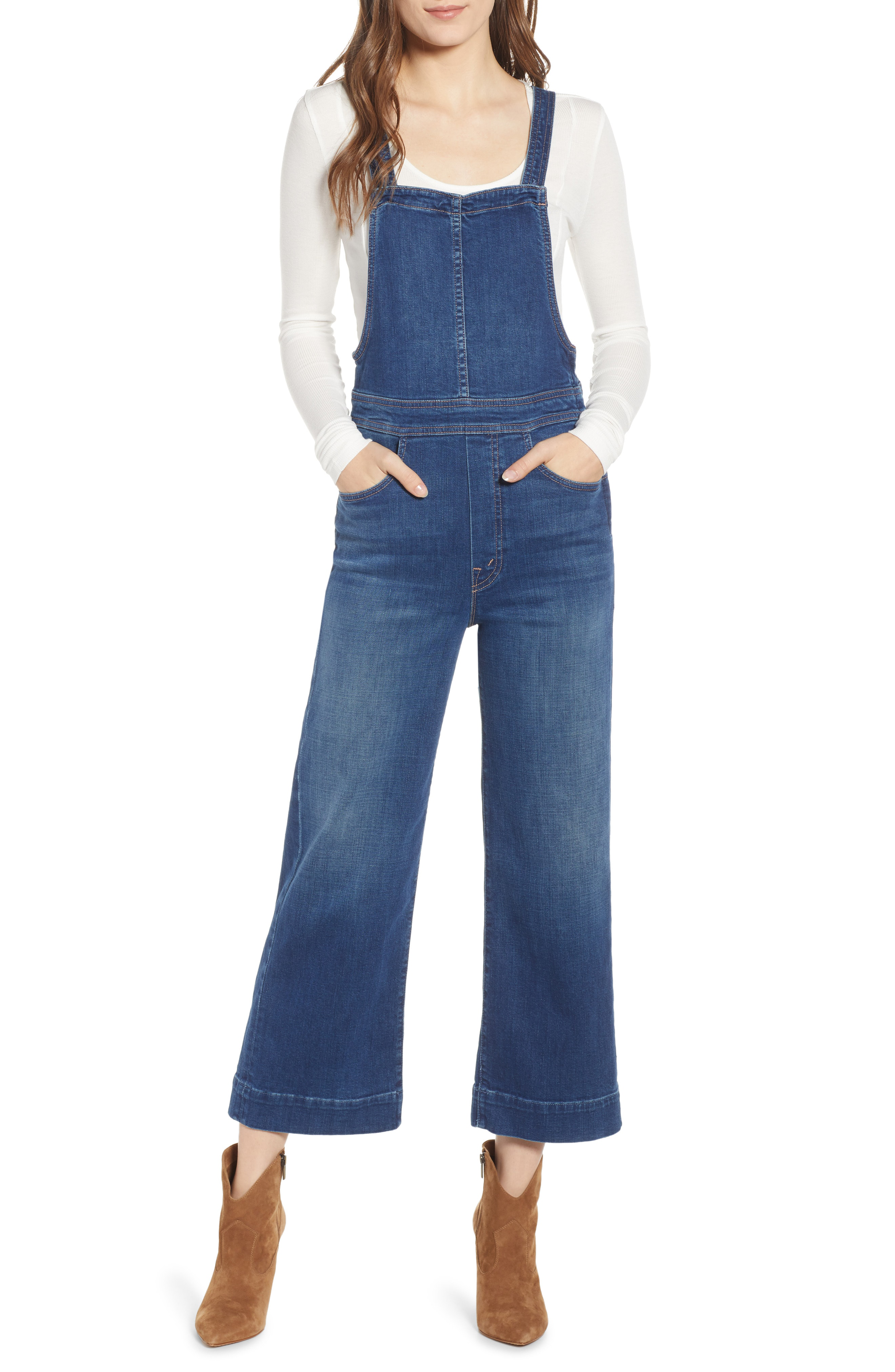 crop overalls