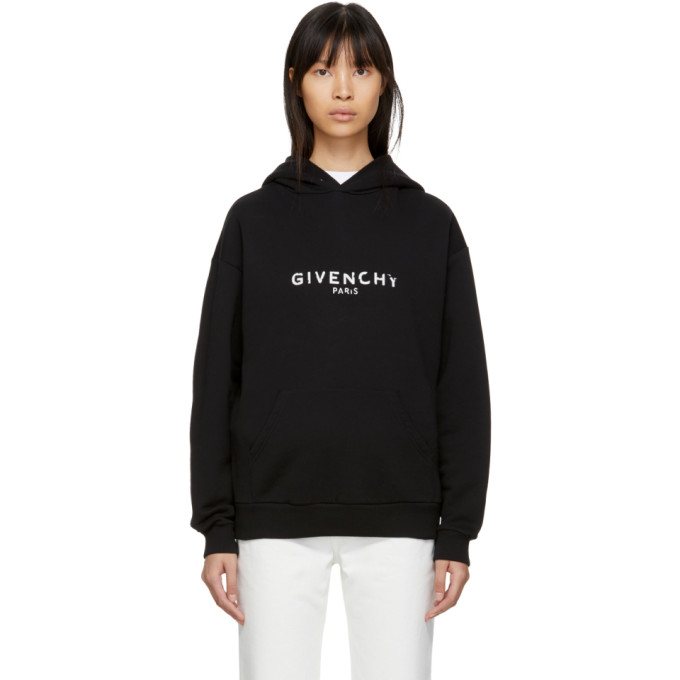 givenchy blurred hoodie
