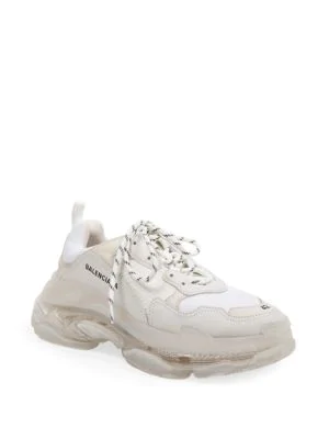 の「Balenciaga Triple S Mesh Leather And Suede WEAR