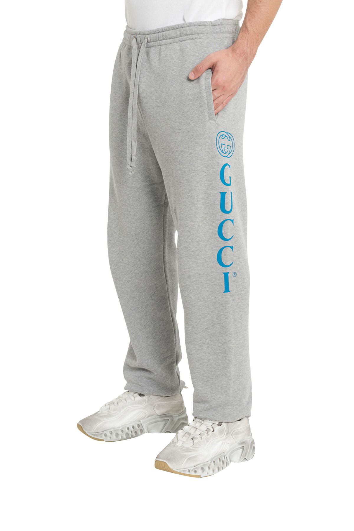 gucci logo joggers