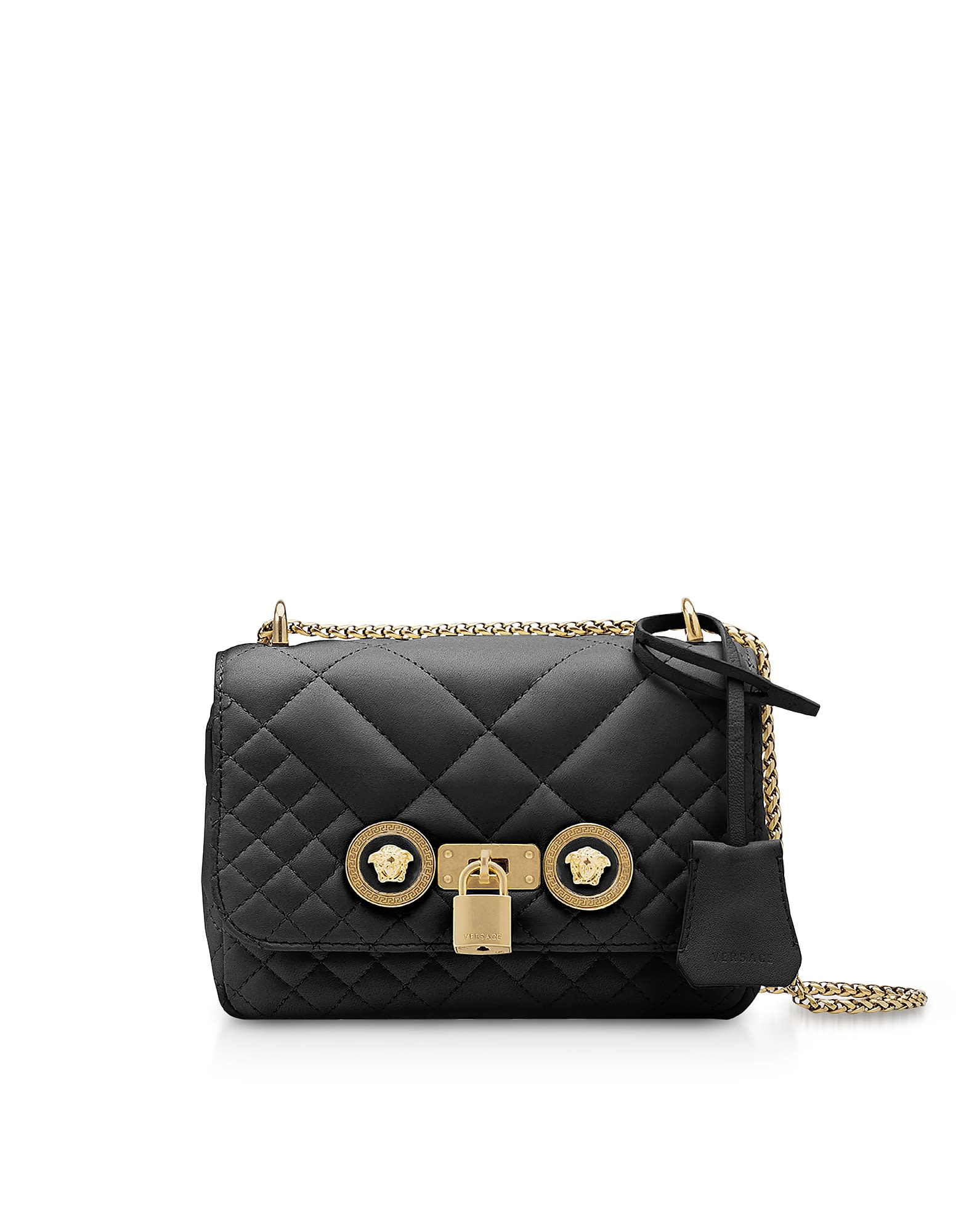 versace small icon shoulder bag