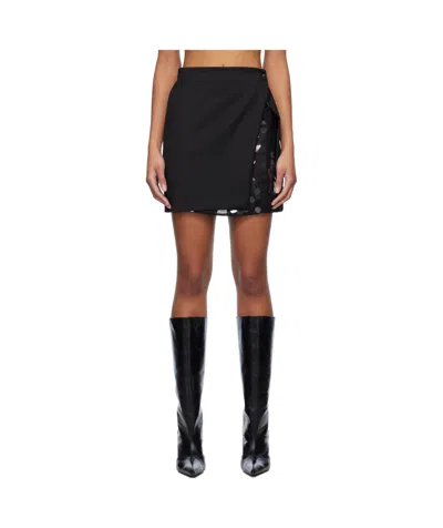 16ARLINGTON BLACK NOELIA MINISKIRT