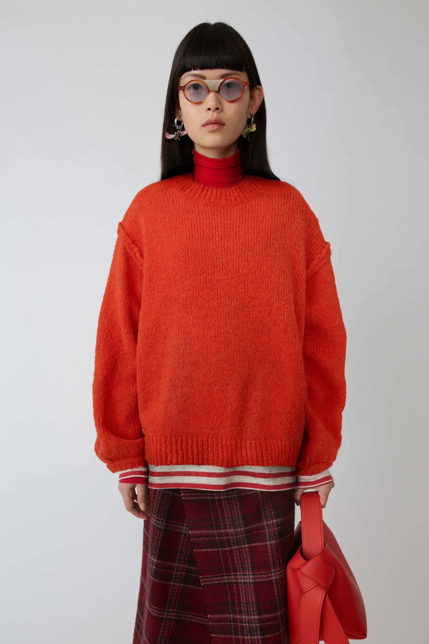 acne studios fuzzy sweater