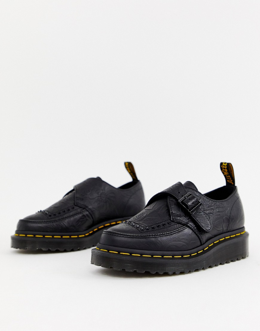 embossed doc martens