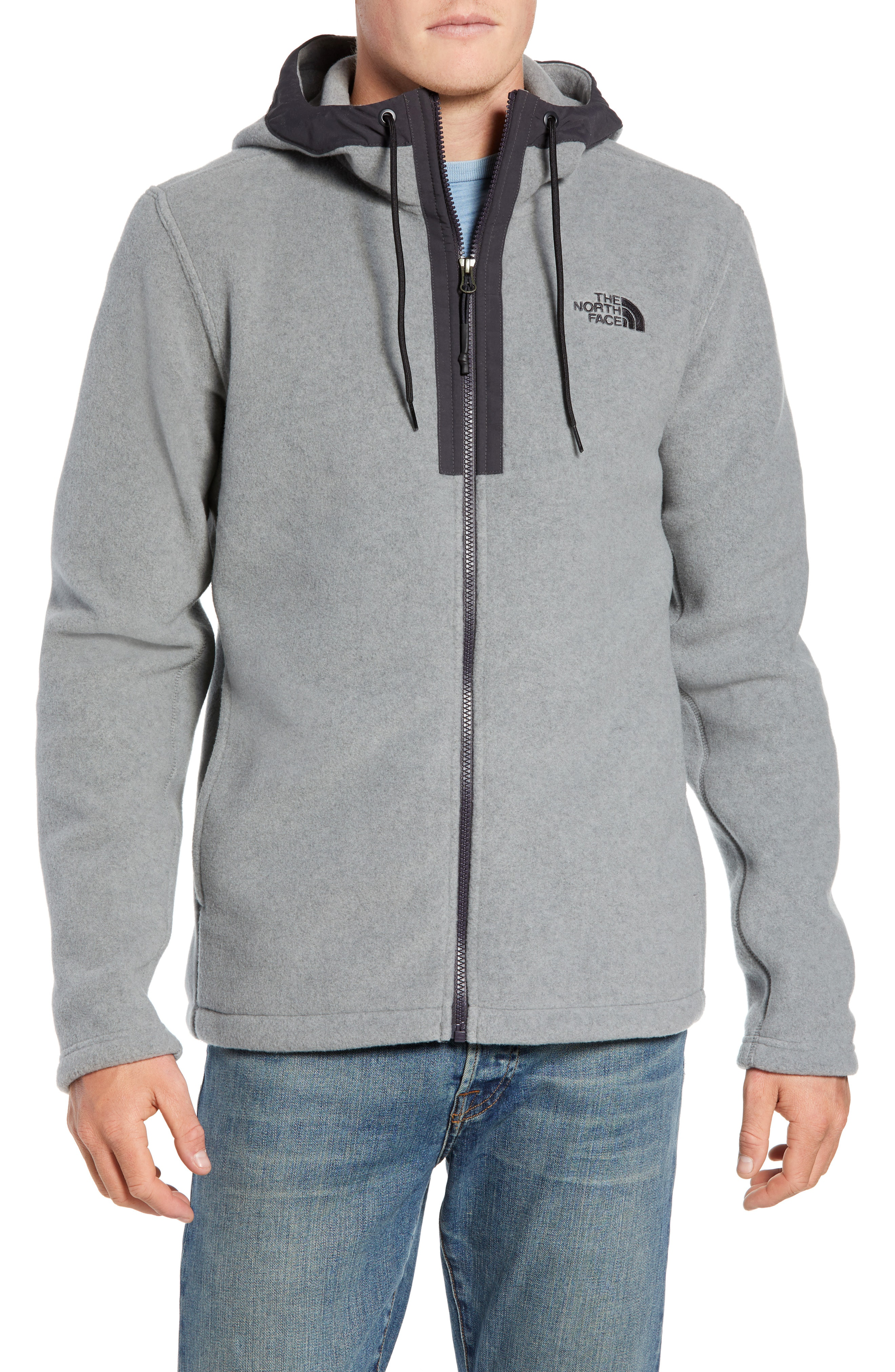 the north face pyrite fleece hoodie